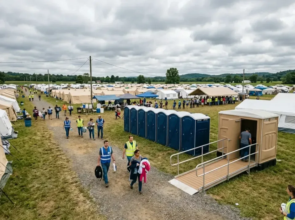 disaster-relief-camp-restrooms-010 — frequently asked questions, Dumpster & Portable Bathrooms Rental in Whitesboro, TX